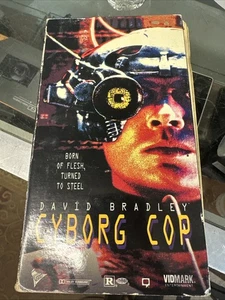 Cyborg Cop VHS (1993 Rare Vidmark) Cult / Horror / SciFi HTF OOP Tape Obscure - Picture 1 of 2
