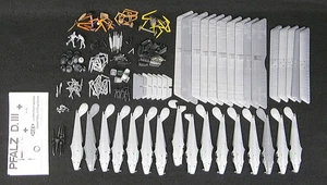 1/48 K&B Models PFALZ D.III German WWI Fighter PARTS LOT - Picture 1 of 1