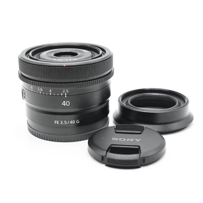 Lente Sony FE 40 mm f2,5 G SEL40F25G #729 Foto 1 de 4