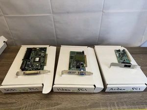 Vintage PCI Cards Lot – SCSI Adaptec AHA-2940, PNY VGA, GVC Modem – Untested - Picture 1 of 10