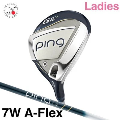 PING Golf Fairway Wood G LE3 Ladies 7W A-Flex ULT 250 J Graphite Shaft Japan RH - Image 1 of 4