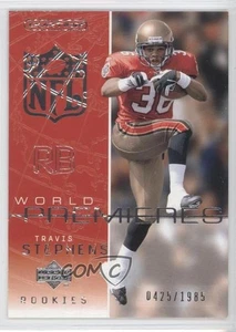 2002 Upper Deck Ovation World Premieres /1985 Travis Stephens #119 Rookie RC - Picture 1 of 4