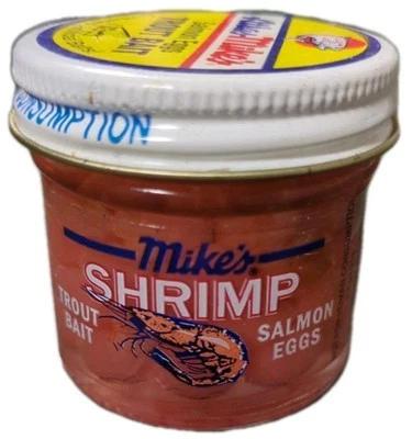 Atlas Mike's Shrimp Salmon Egg Trout Bait Fluorescent Pink Shrimp 1.1 oz. - Image 1 of 3