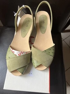 RIA Menorca, Damen Sandalen, Grün, Gr.38, Neu! - Bild 1 von 6
