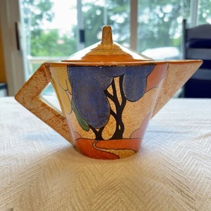 Tetera Clarice Cliff 1993 Metropolitan Museum of Art Deco - Imagen 1 de 13
