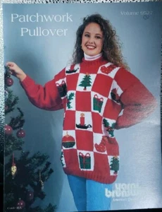 Patchwork Pullover Yarns Brunswick VOLUME  2597 Knitting  - Picture 1 of 1