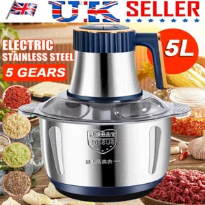 5L Electric Meat Grinder Mincer Mixer Blender Food Chopper Processor Blenders~ - Picture 1 of 12