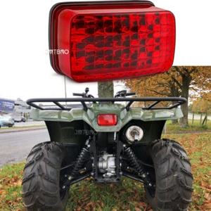 Luz trasera ATV UTV lente roja lámpara de funcionamiento de freno para Yamaha Kodiak 450 Rhino 660 - Imagen 1 de 14