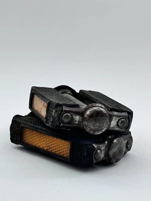 Vintage Union Pedals K10490 Block Rubber Schwinn 1/2 in Sting Ray Germany A78 - Image 1 of 4