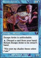 4x Escape Artist MTG Odyssey NM Magic Regular