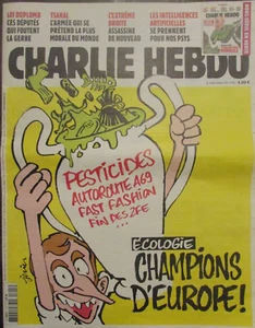 CHARLIE HEBDO N° 1715 de JUIN 2025  ÉCOLOGIE MACRON CHAMPION D'EUROPE ! - Picture 1 of 1