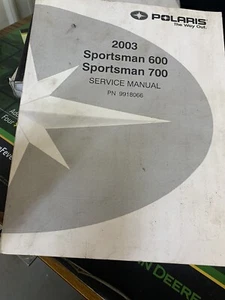 Polaris sportsman 600/700 service manual 9918066 - Picture 1 of 1