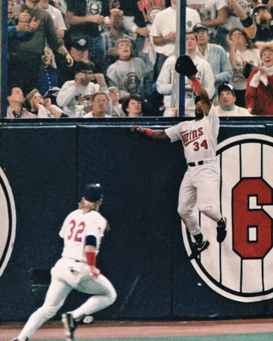 1991 Minnesota Twins KIRBY PUCKETT Glossy 8x10 Photo World Series Print Poster Cover