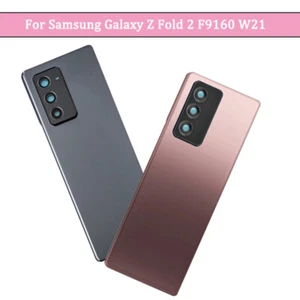 Back Glass Cover Housing Battery Door For Samsung Galaxy Z Fold 2 F9160 W21 AUS - Picture 1 of 8