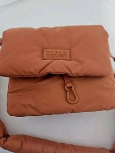Dagne Dover Puff Crossbody Bag Coyote Orange Travel Bag - Picture 1 of 6