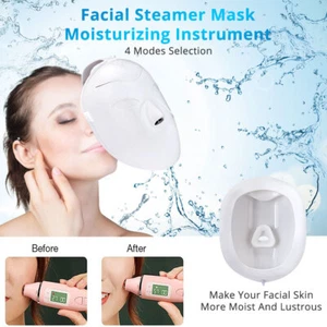Nano Ionic Facial Steamer Mask Moisturizing Instrument Portable Beauty Device US - Picture 1 of 13