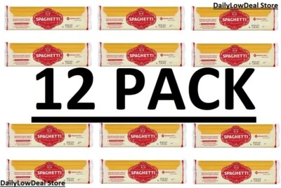 12 PACK - Member's Mark Spaghetti Pasta 1 lb (Total 12 lbs) Italian FAST SHIP!! - Изображение 1 из 3