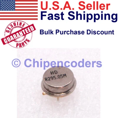 Sierra de cuarzo estable 1/5/10 piezas RFM Murata RO2100 295,05 MHz Foto 1 de 4