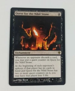 Quest for the Nihil Stone Worldwake MTG Magic the Gathering Verzauberung Rare - Bild 1 von 6