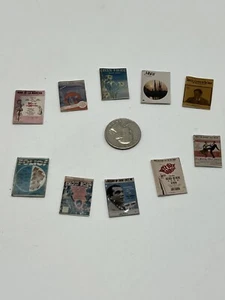 Dollhouse Miniature Detailed Replica Vintage Music Books Sheet Music Lot Of 10 - Picture 1 of 2