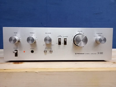 PIONEER SA-5500 II MITICO AMPLIFICATORE VINTAGE PRIMI ANNI 70 SUONO - Immagine 1 di 4