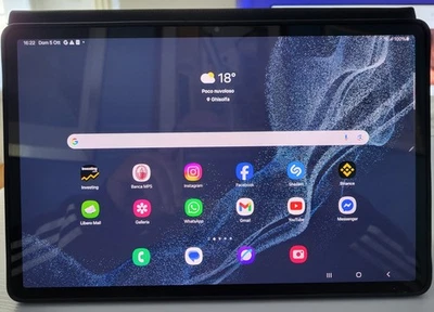 Samsung Galaxy Tab S8+ 128GB - Silver - WiFi + 5G - Immagine 1 di 4