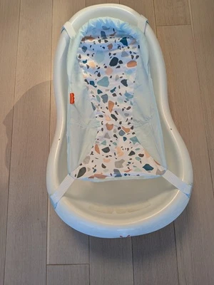 Bañera Fisher-Price 4 en 1 Sling 'N Seat, Pacific Pebble Foto 1 de 4