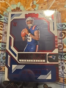 2024 Panini Contenders - Draft Class Contenders Joe Milton III #11 Red (RC) - Picture 1 of 2