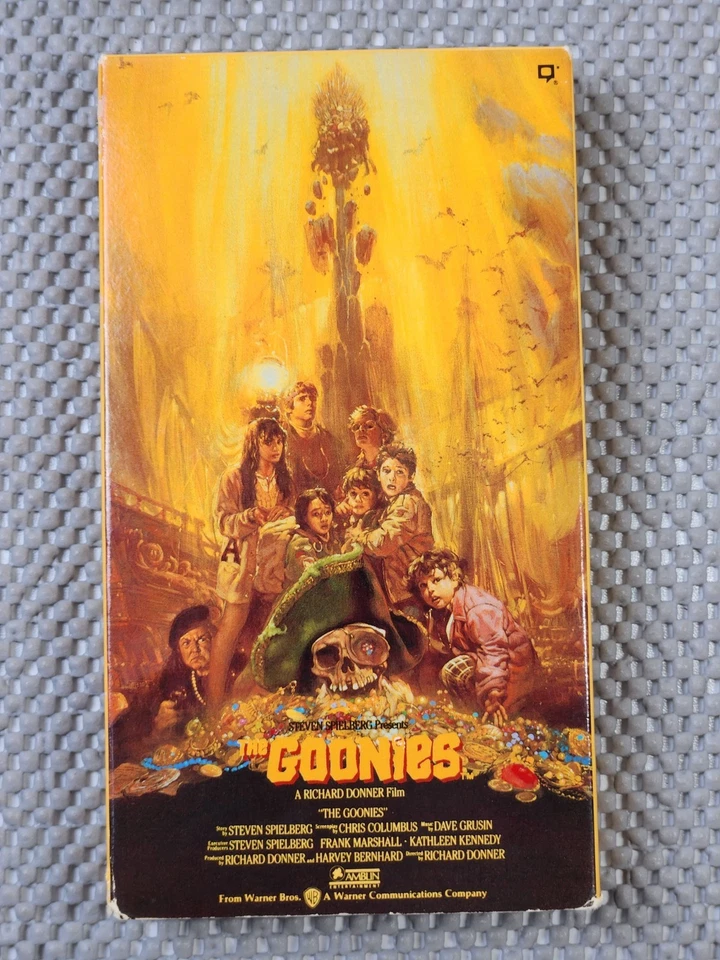 The Goonies VHS 1985 1986 Slipsleeve No Barcode 1st Release RARE OG Foto 1 de 4