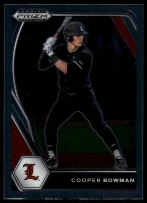 2021 Panini Prizm Draft Picks Cooper Bowman #PDP122 Louisville Cardinals - Image 1 of 2