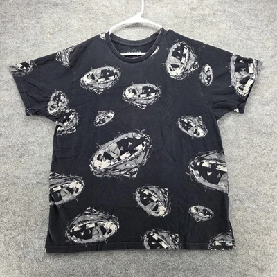 Camisa Eleven Paris Lil Wayne Para Hombres Grande Negra 82 Estampado Diamante Camiseta Hilayne Rap Foto 1 de 4