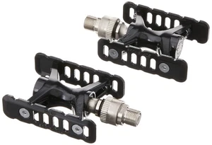MKS (Mikajima Works) Bicycle Pedal Promenade EZY (Promenade Easy) Black - Picture 1 of 4