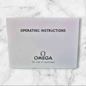 Omega Seamaster Instruction Manual 0309170M Circa 1990 - Picture 1 of 4