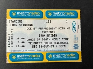 Iron Maiden Ticket 2003 - Picture 1 of 1
