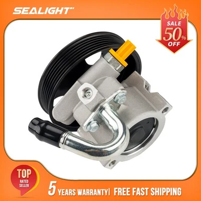 Power Steering Pump Aluminum w/ Pulley for Chevrolet Aveo Aveo5 2007-2008 20806 - Image 1 of 4