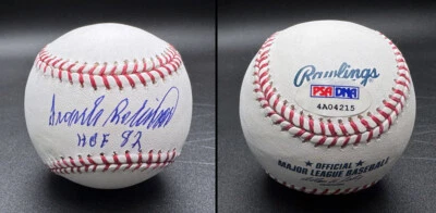 Frank Robinson SIGNED ROMLB Baseball + HOF 82 ORIOLES ITP PSA/DNA AUTOGRAPHED - Image 1 of 3