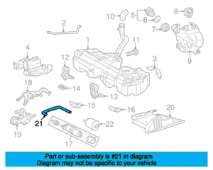 Mercedes-Benz CLK-Class A208 Fuel Hose A2084761526 - Picture 1 of 5