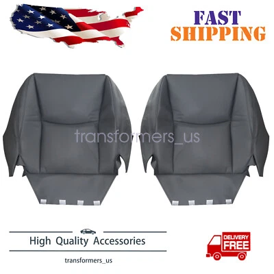 Cubierta de asiento inferior para conductor y pasajero para Lexus GX470 2003 2004-2009 gris oscuro Foto 1 de 4