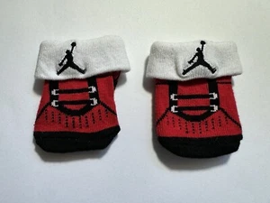 Vintage 90’s Air Jordan Newborn/Baby  Socks - Picture 1 of 4