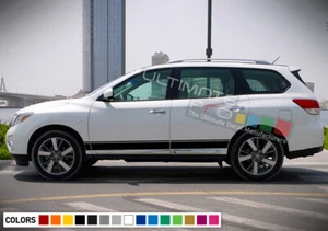 Sticker Stripe kit for Nissan Pathfinder graphic off Road skirt tune wave rack - Picture 1 of 4