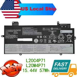 L20C4P71 L20M4P71 Laptop Battery for Lenovo ThinkPad X1 Carbon 9th 10th 11th Gen - Picture 1 of 2