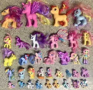 My Little Pony Assorted Lot of 35 Ponies MLP - Picture 1 of 3