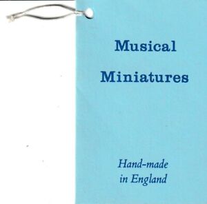 Very Small Information Card – Pauline Ralph – Musical Miniatures