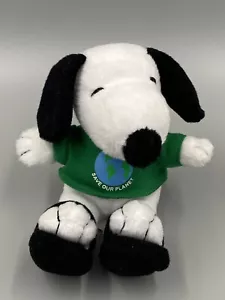 5" Snoopy Save Our Planet Metlife Stuffed Plush Promotional Doll Peanuts 4.75” - Picture 1 of 9