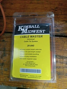 KIMBALL MIDWEST 26-840 CABLE MASTER NSMP Factory New In Box - Picture 1 of 5