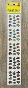 🐟1 Sandylion Stickerstreifen - 5 Abschnitte - Fische Prismatisch🐟 - Bild 1 von 2