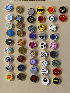 Lego Printed Round Tiles - Select your tile - Picture 1 of 101