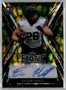 2023 Leaf Exotic Crystal Alligator #BAEH3 Evan Hull Auto /6 