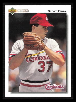 Scott Terry 1992 Upper Deck #688  St. Louis Cardinals - Image 1 of 2