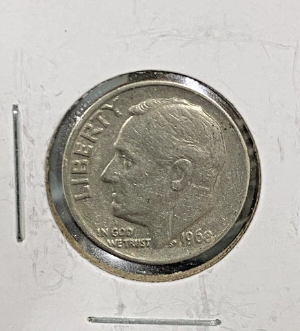 1968 roosevelt dime no mint mark Cover